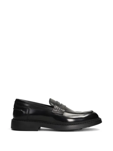 Doucal's leather penny loafers