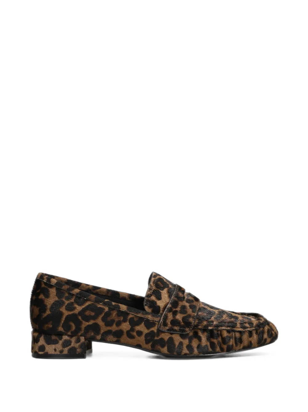 Bibi Lou Lyra leopard-print loafers - Marrone
