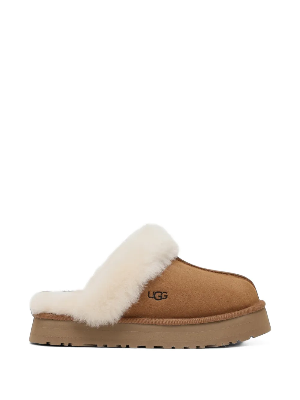 UGG Disquette platform slippers - Marrone