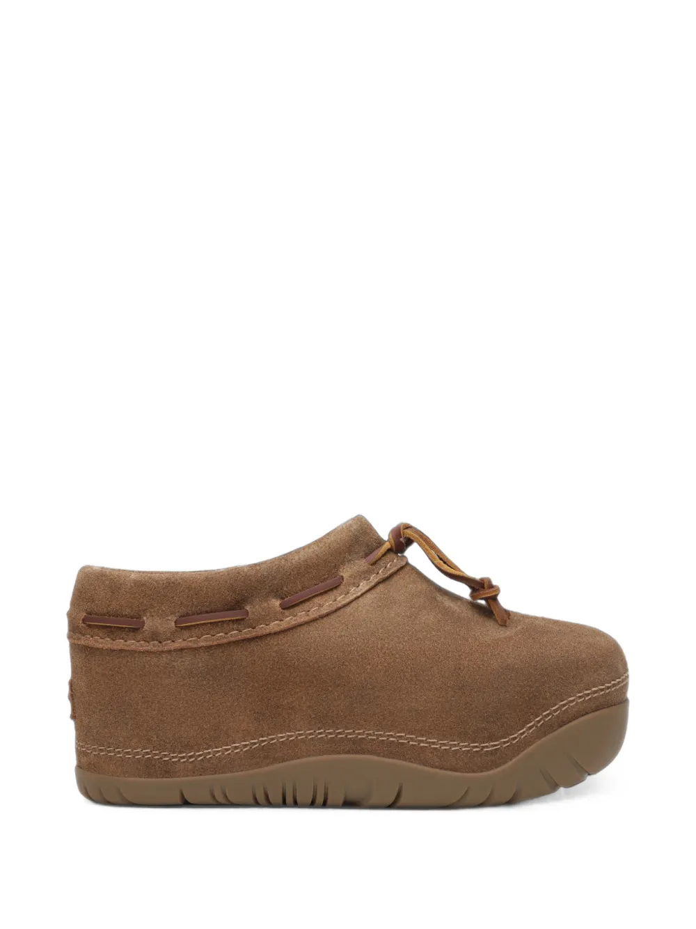 UGG Bucked suede slip-on loafeers - Marrone