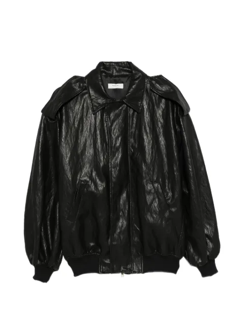 NINA 14.7 chamarra bomber con efecto arrugado