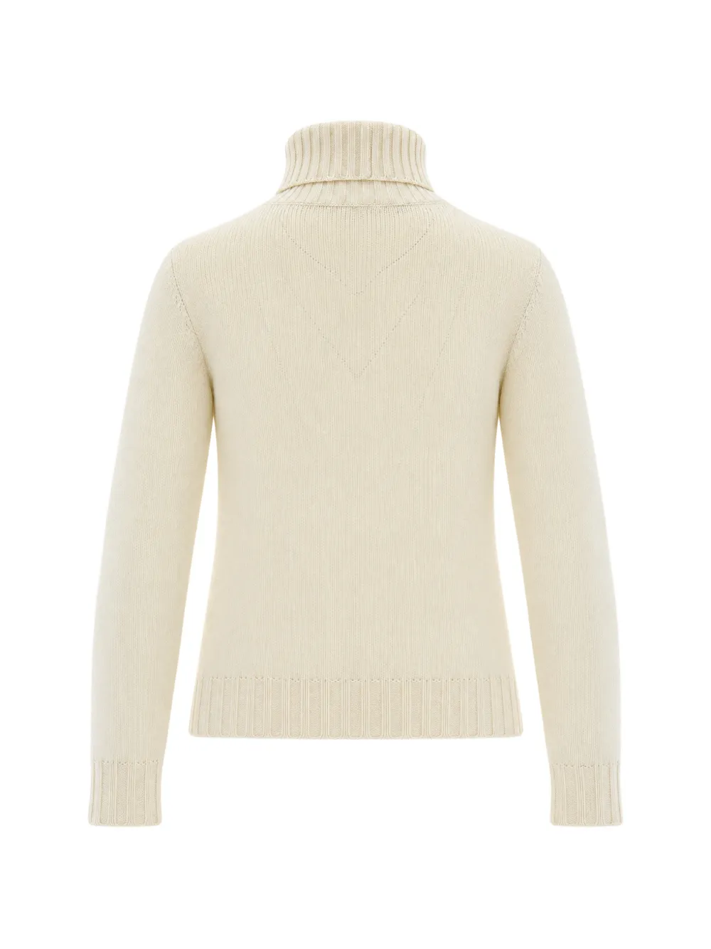 Fabiana Filippi roll-neck knitted sweater Geel