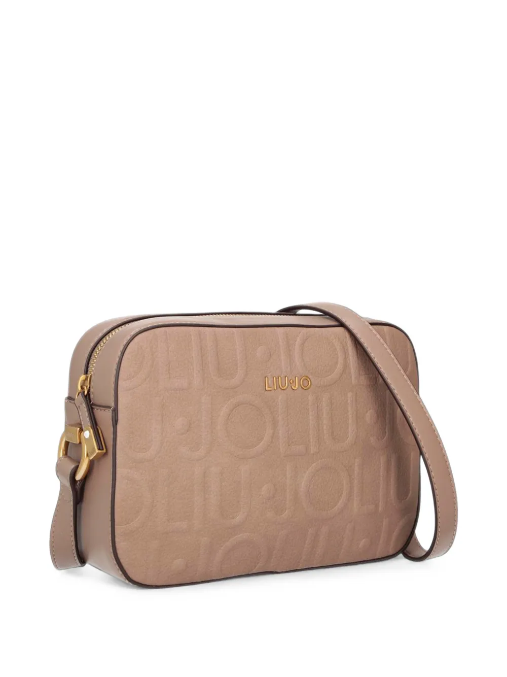 LIU JO Crossbodytas met logo-reliëf Beige