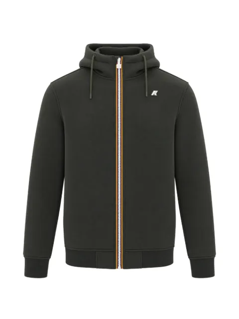 K-Way Rainer logo-patch hooded jacket