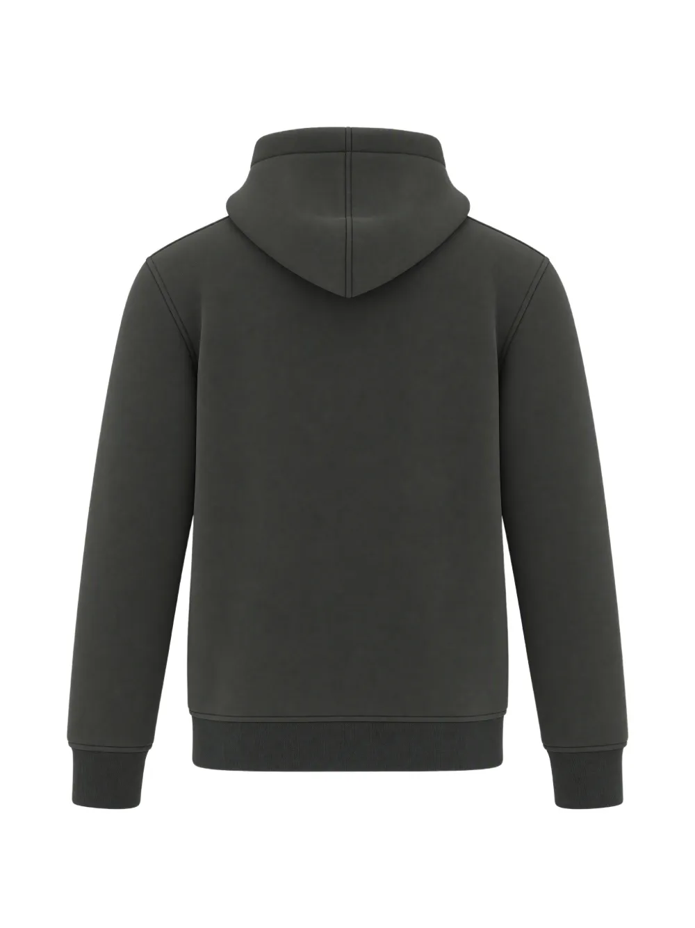 K-Way Rainer logo-patch hooded jacket Grijs