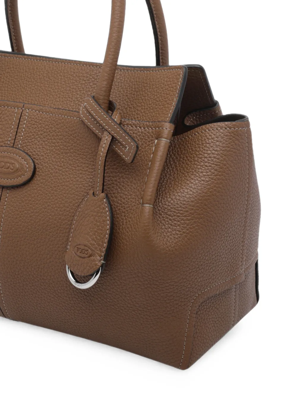 Tod's Leren shopper Bruin
