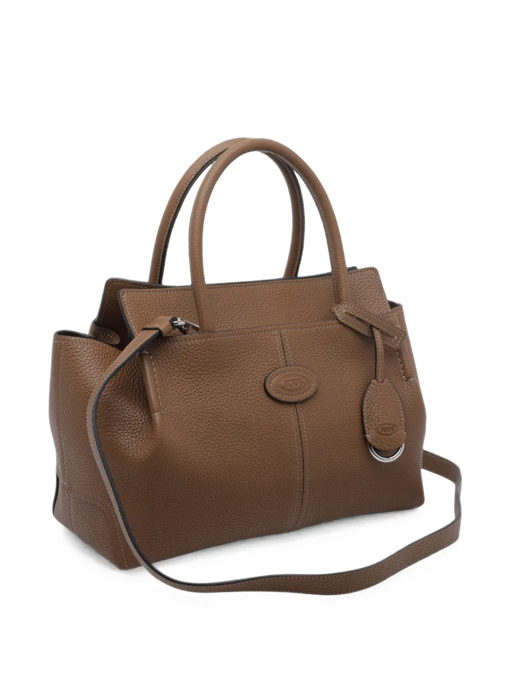 Tod's Leren shopper Bruin