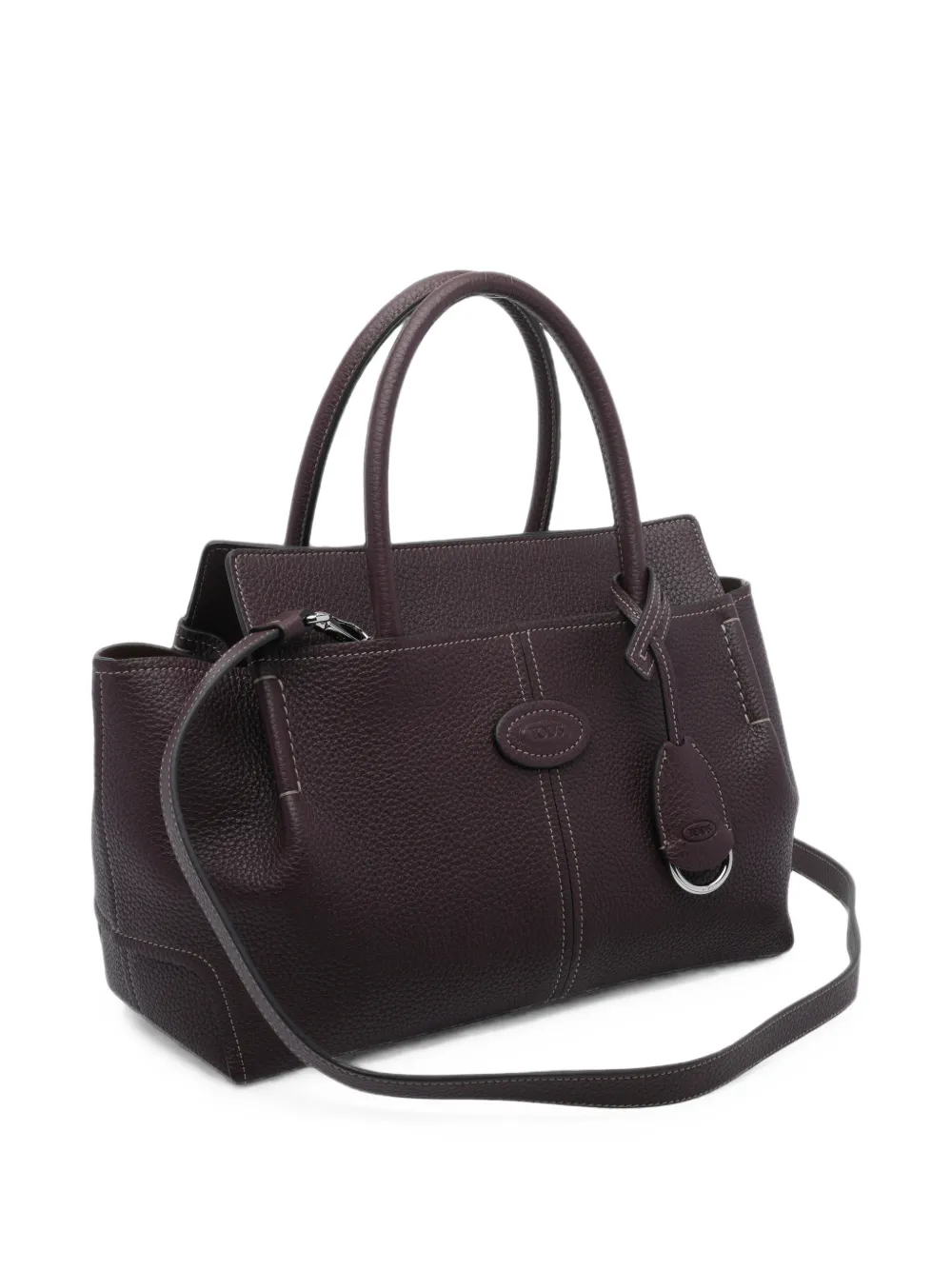 Tod's Leren shopper Bruin