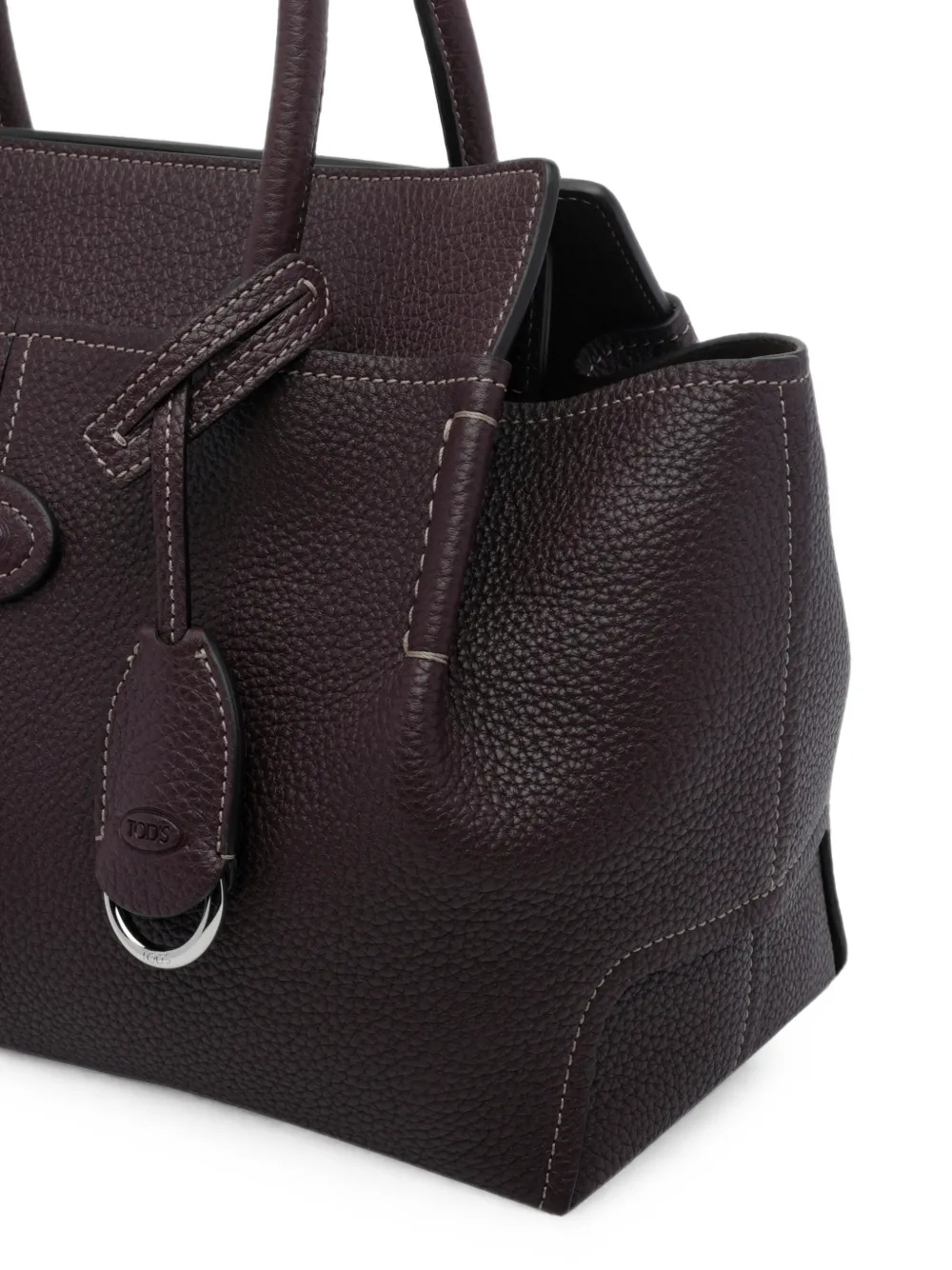 Tod's Leren shopper Bruin