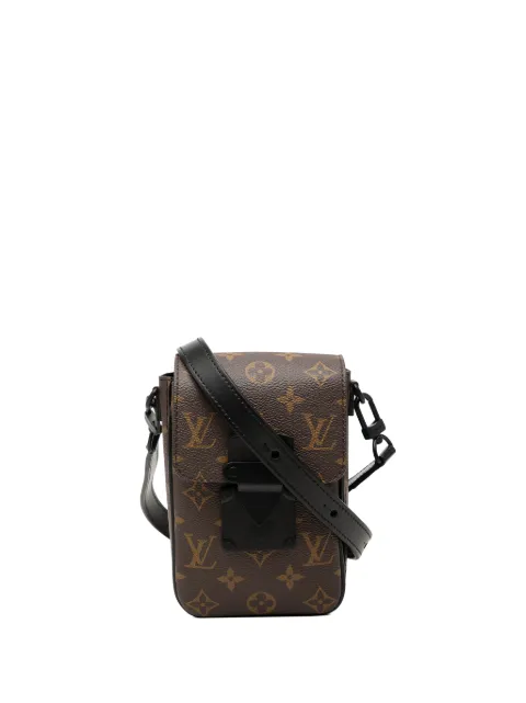 Louis Vuitton Pre-Owned bandolera con motivo Monogram Macassar y cierre S Lock 2021-2026