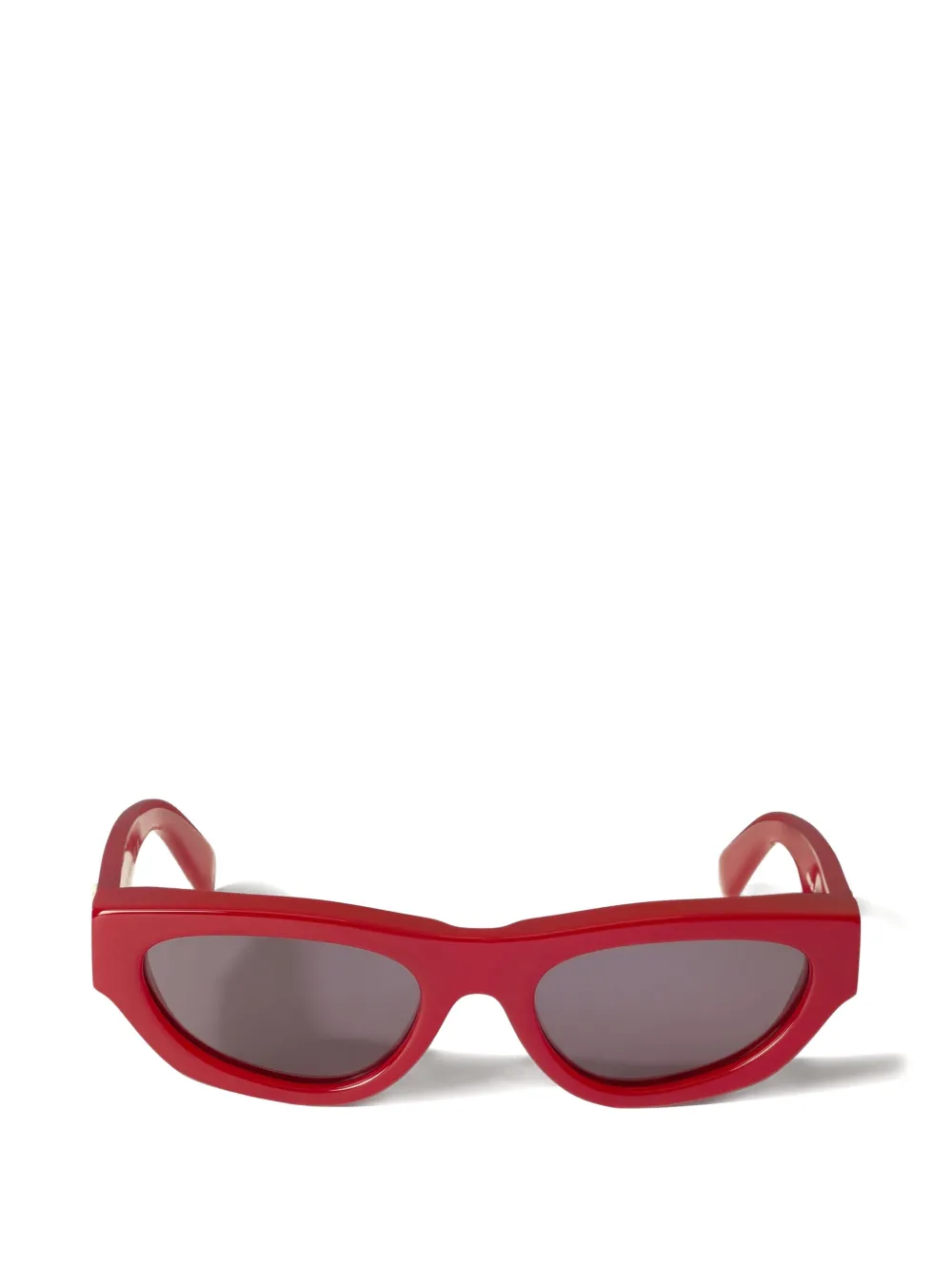 Off-White Honolulu dark grey lens sunglasses - Rosso