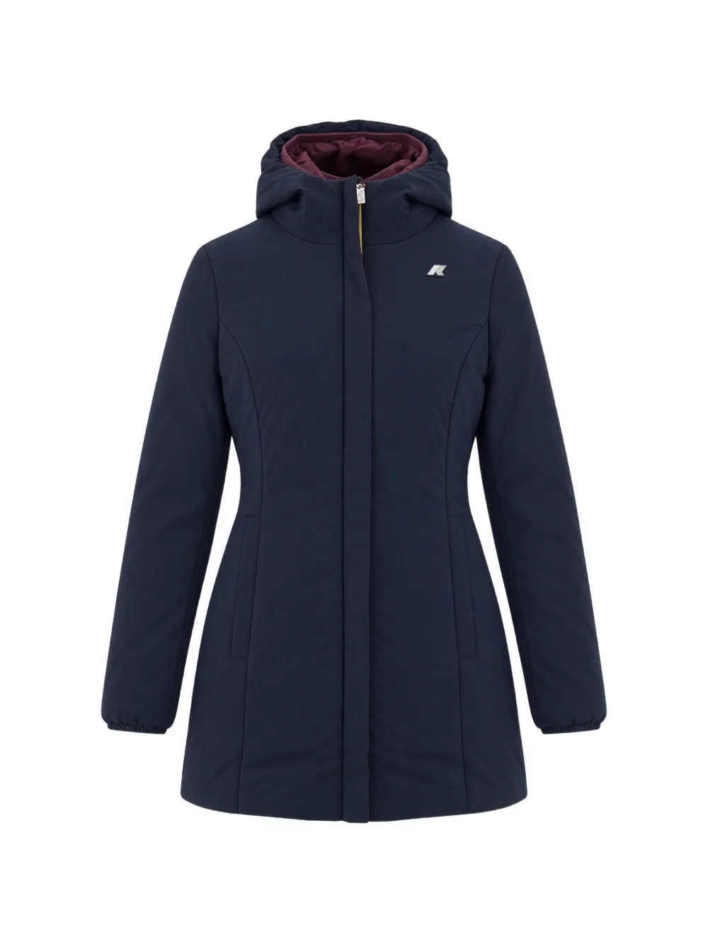 K-Way Denise St reversible hooded jacket Paars