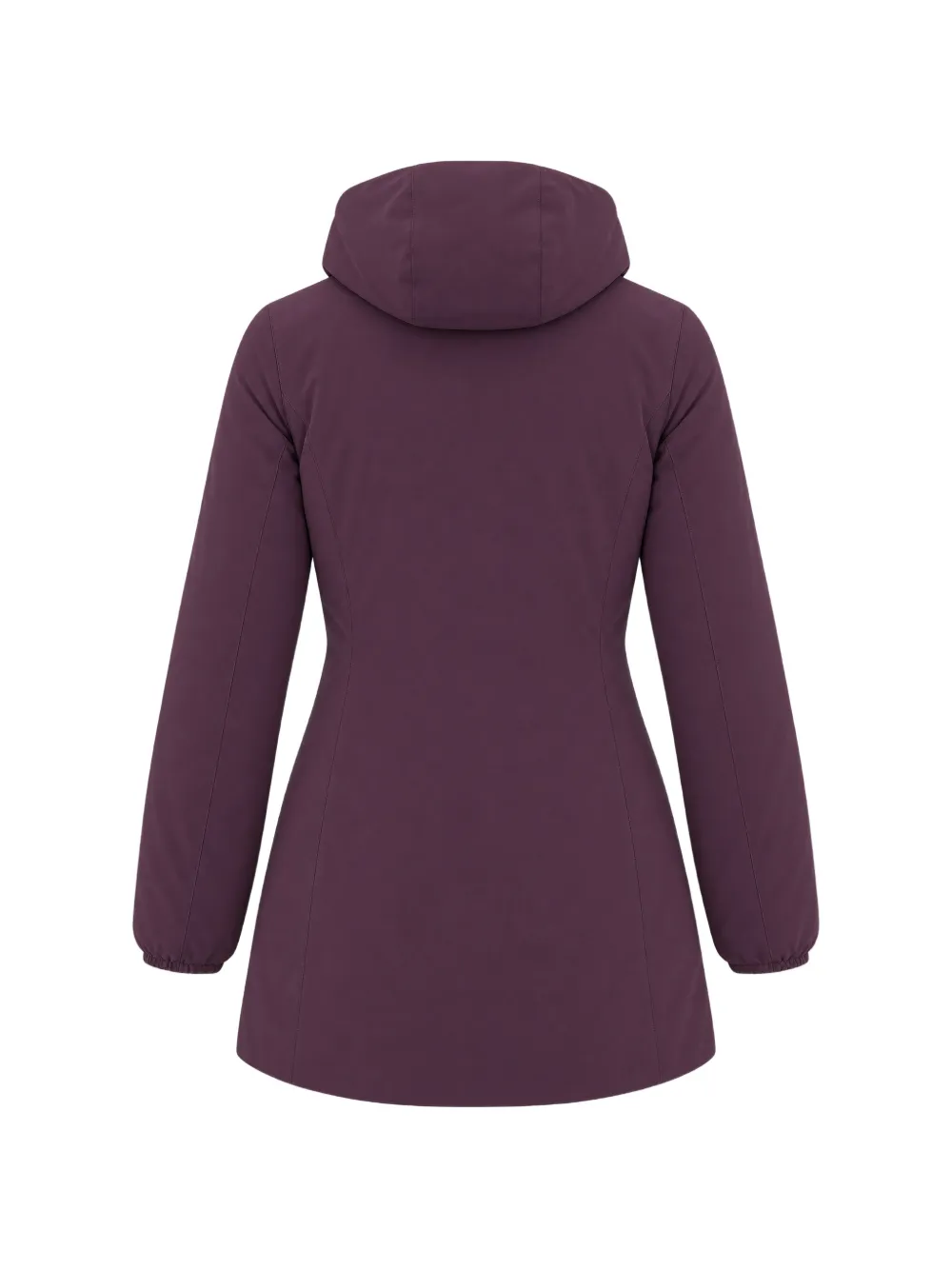 K-Way Denise St reversible hooded jacket Paars