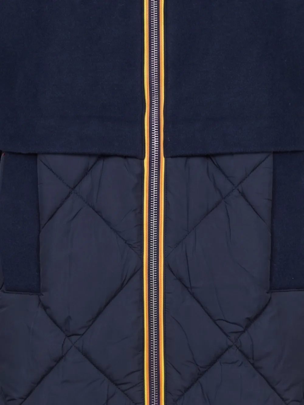 K-Way Gewatteerde jas Blauw