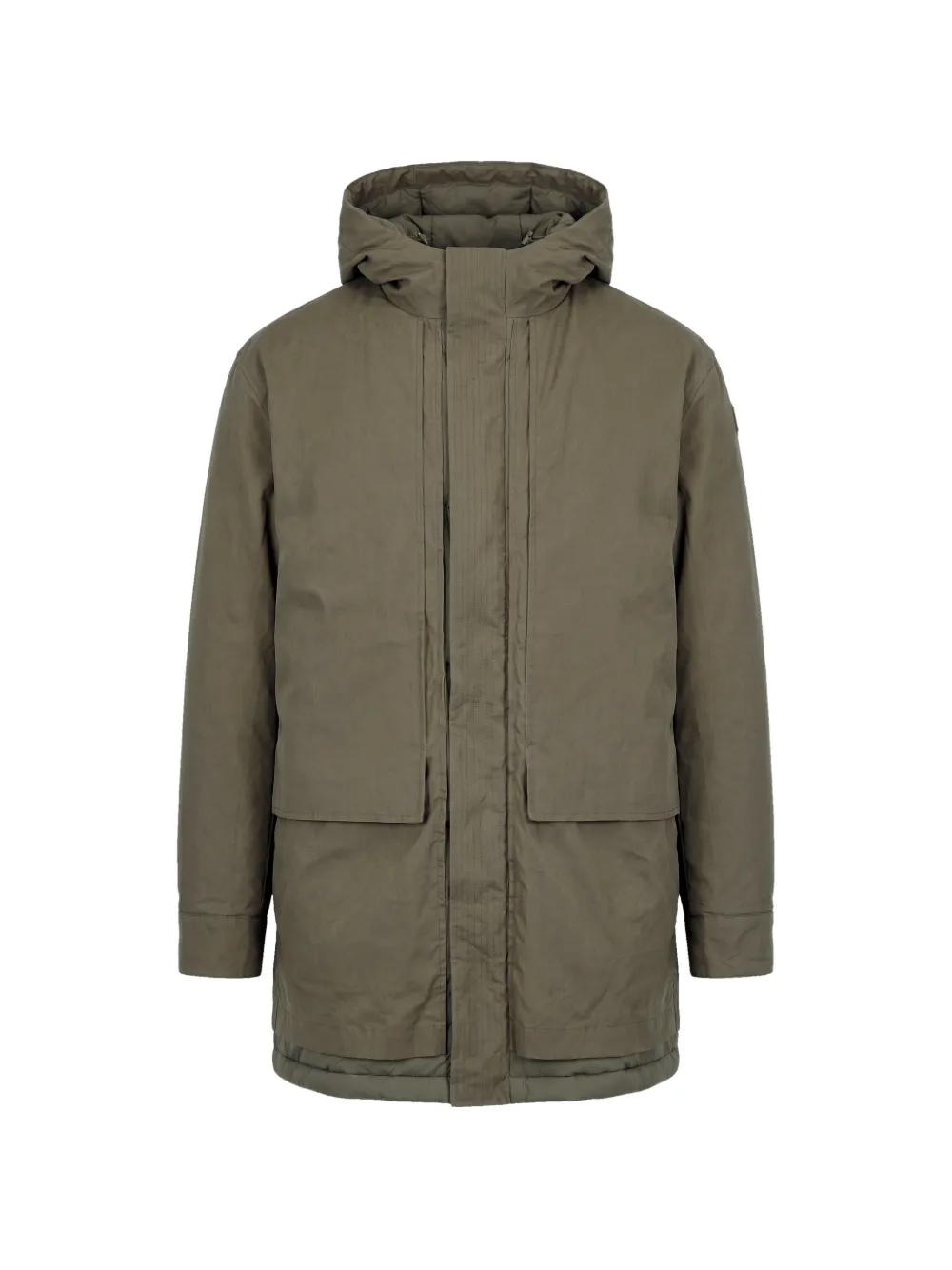 K-Way hooded padded coat - Vert