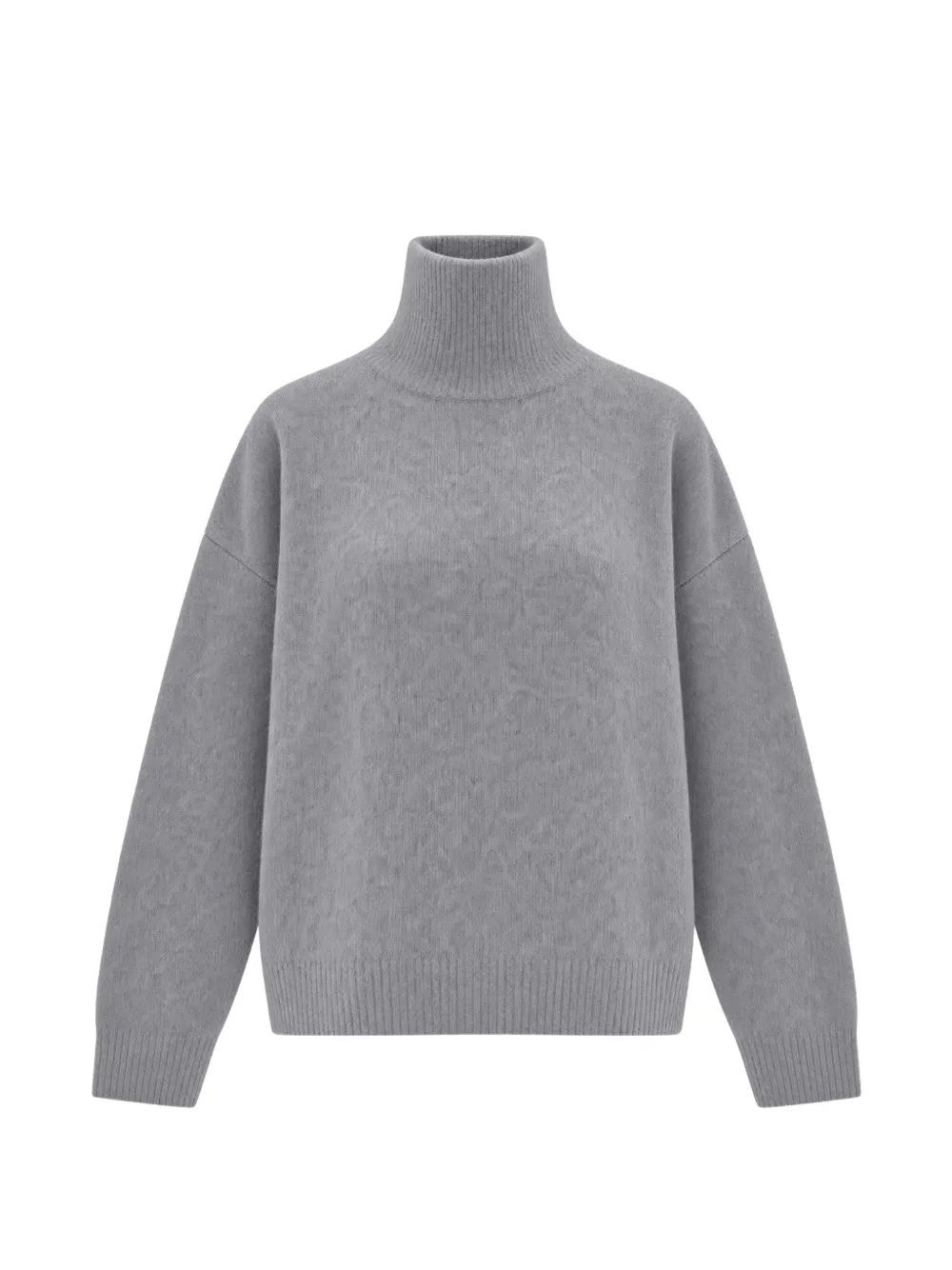 LIU JO brushed wool turtleneck - Grigio
