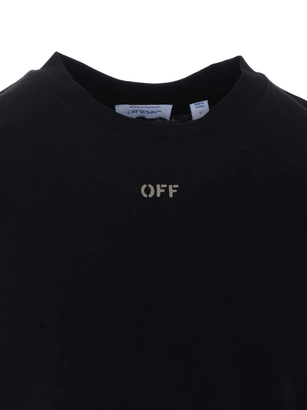 Off-White Negative Arrow T-shirt Zwart