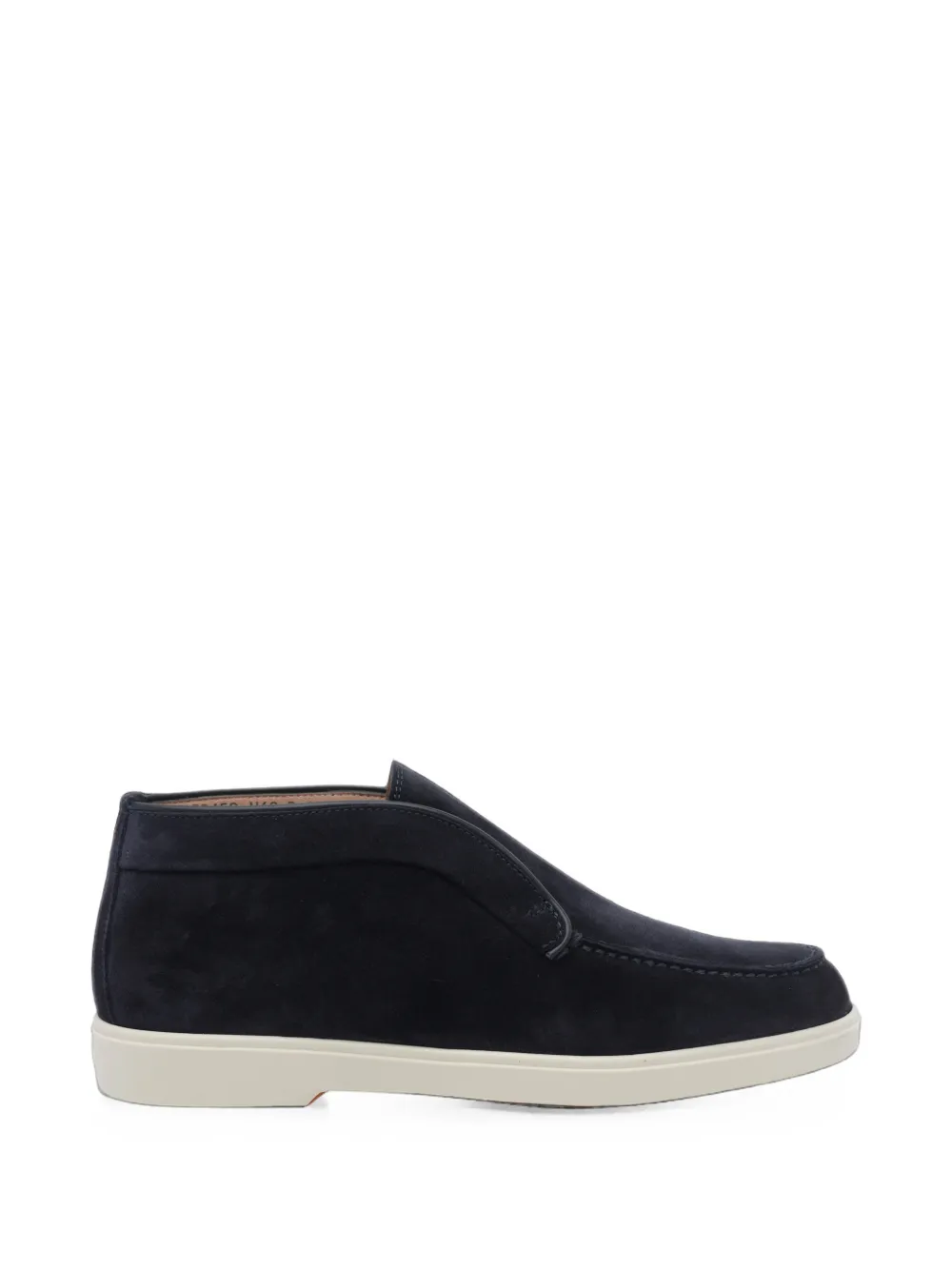 Santoni suede loafers - Blu