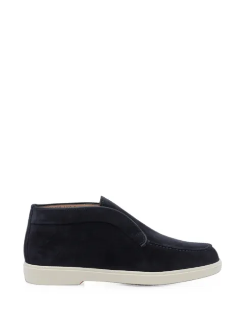 Santoni suede loafers