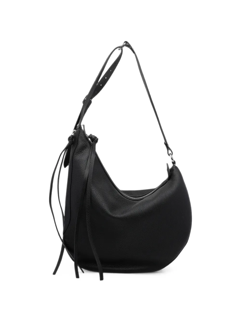 FENDI Grote Oyster schoudertas Zwart