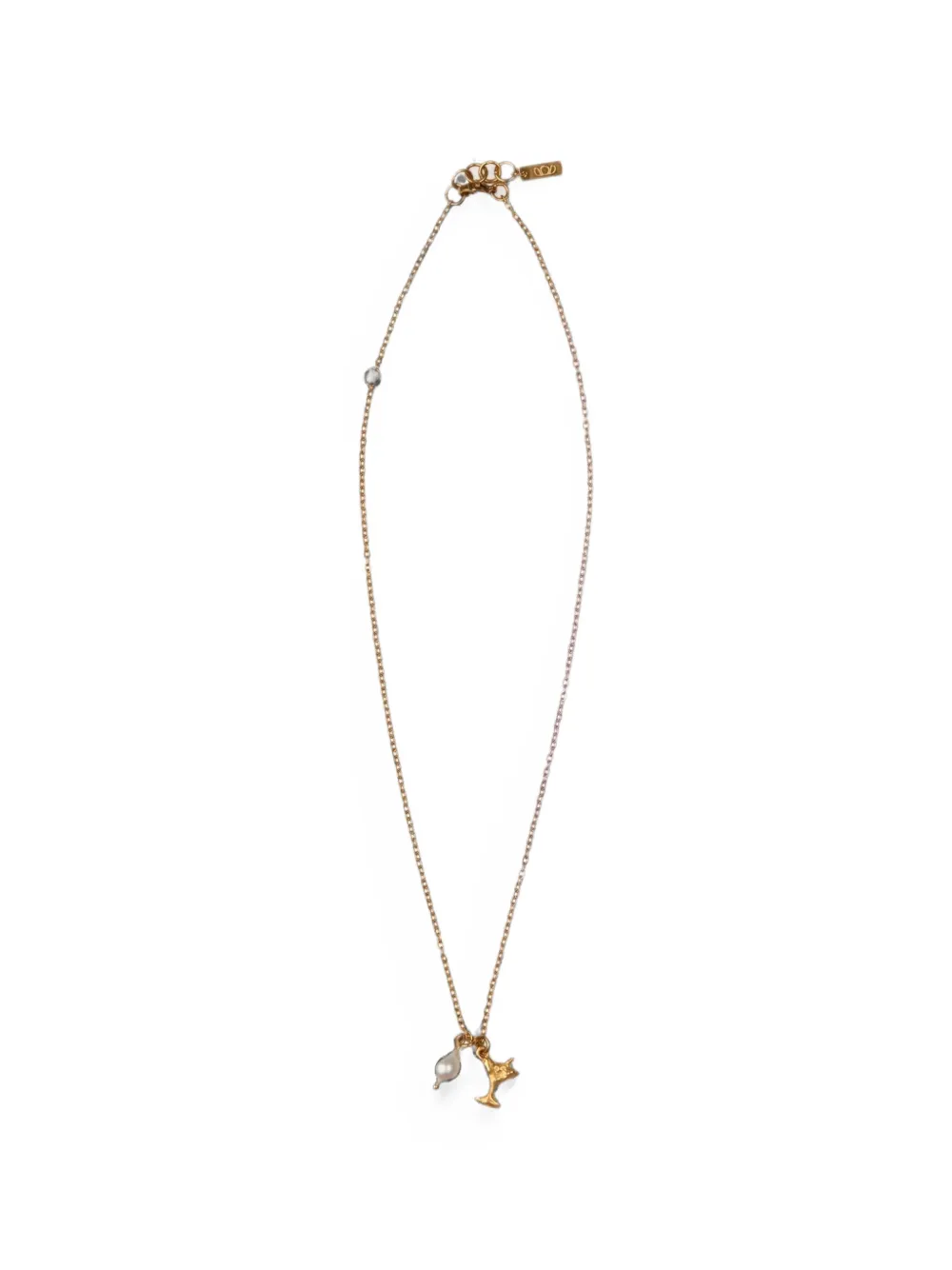 Labelled Jewellery cocktail-motif necklace