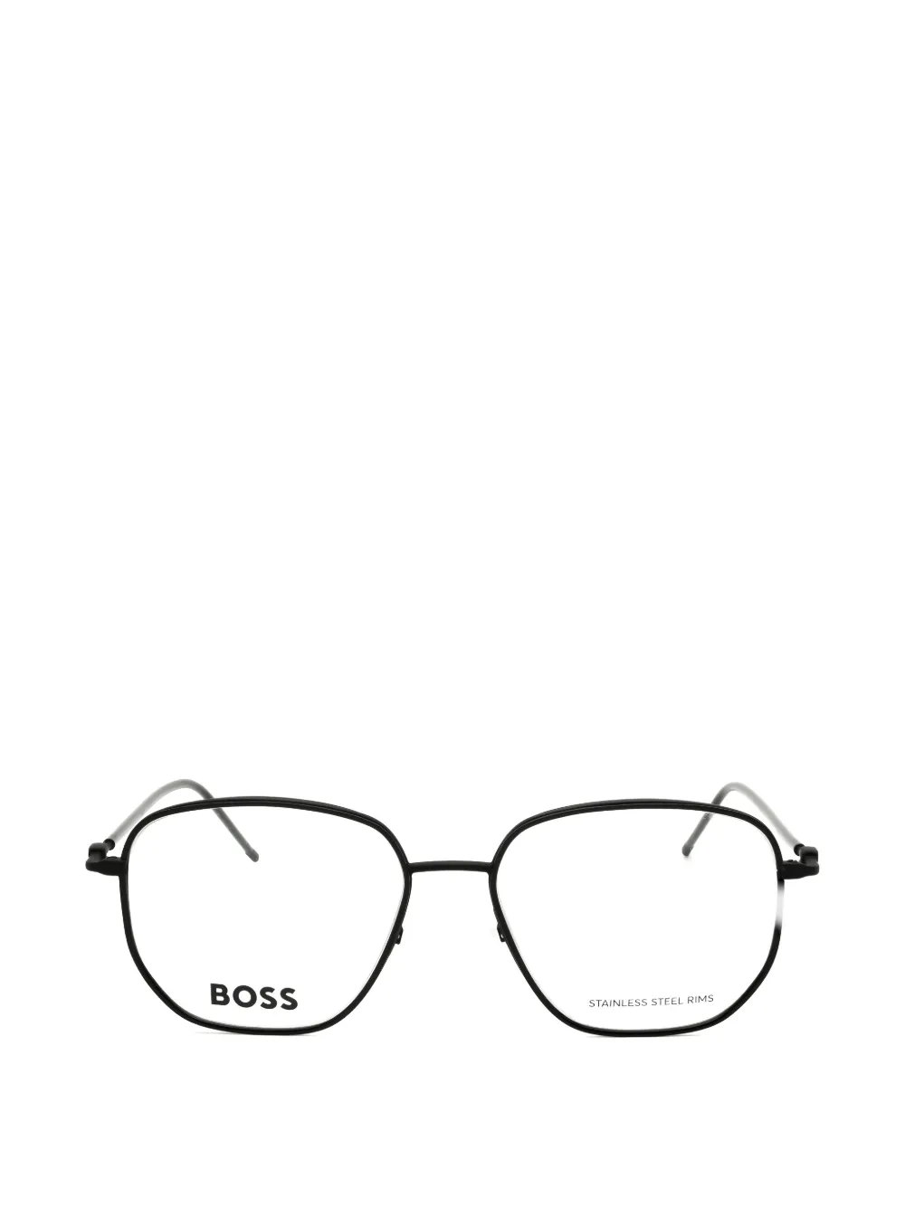 BOSS geometric-frame glasses