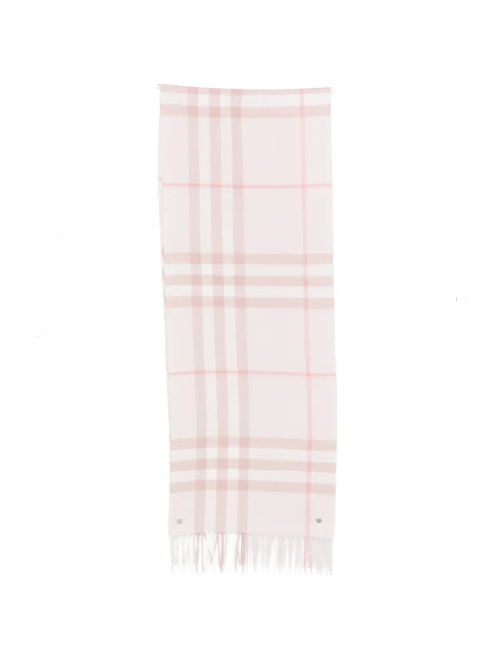 Burberry Giant Check cashmere scarf - Weiß