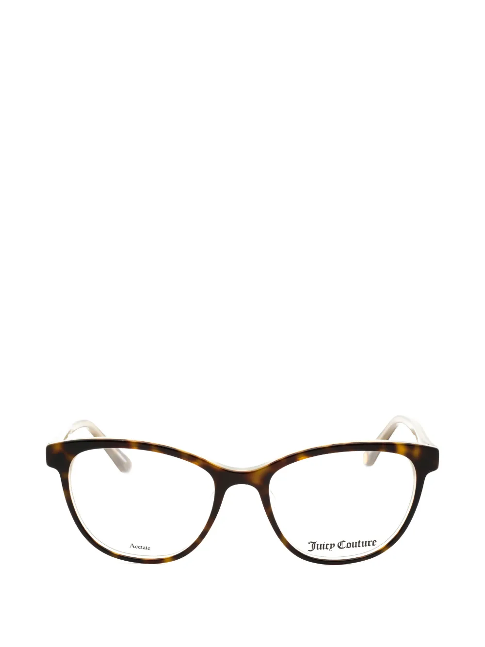 Juicy Couture Tortoiseshell-effect Cat-eye Glasses In Brown
