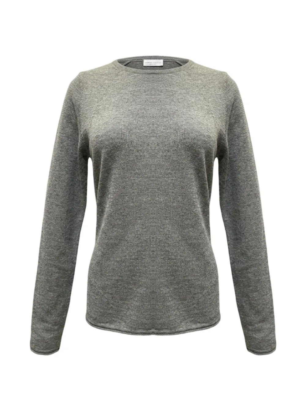 Roberto Collina crew-neck long-sleeved sweater Grijs