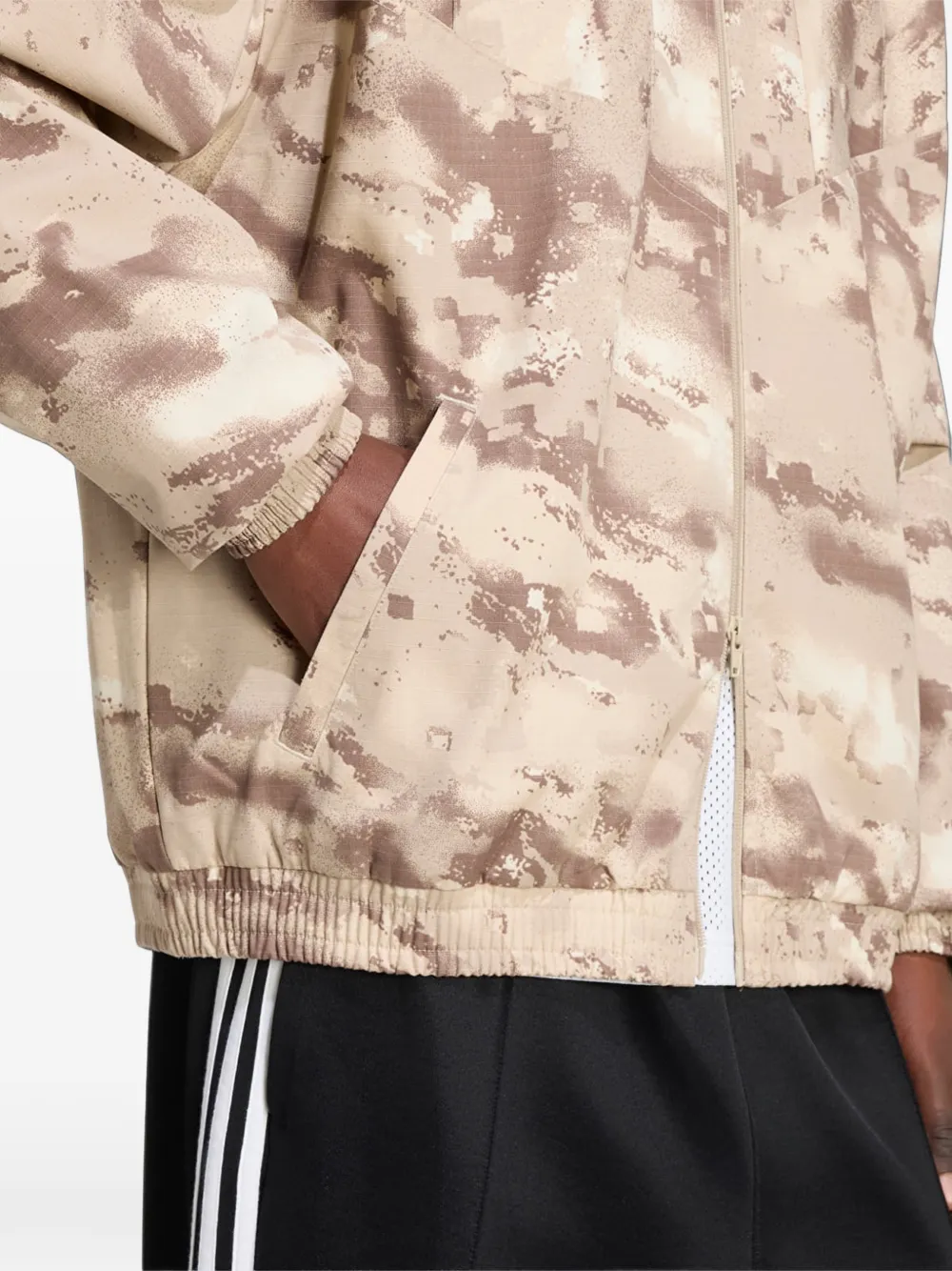 adidas Camo Cutline jacket Beige
