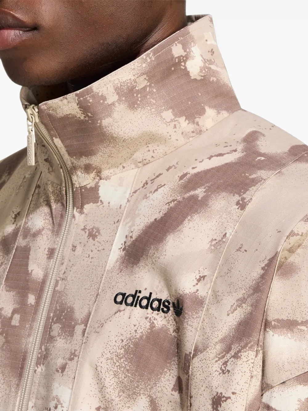 adidas Camo Cutline jacket Beige
