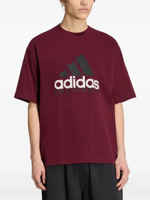 adidas Equipment logo-print T-shirt