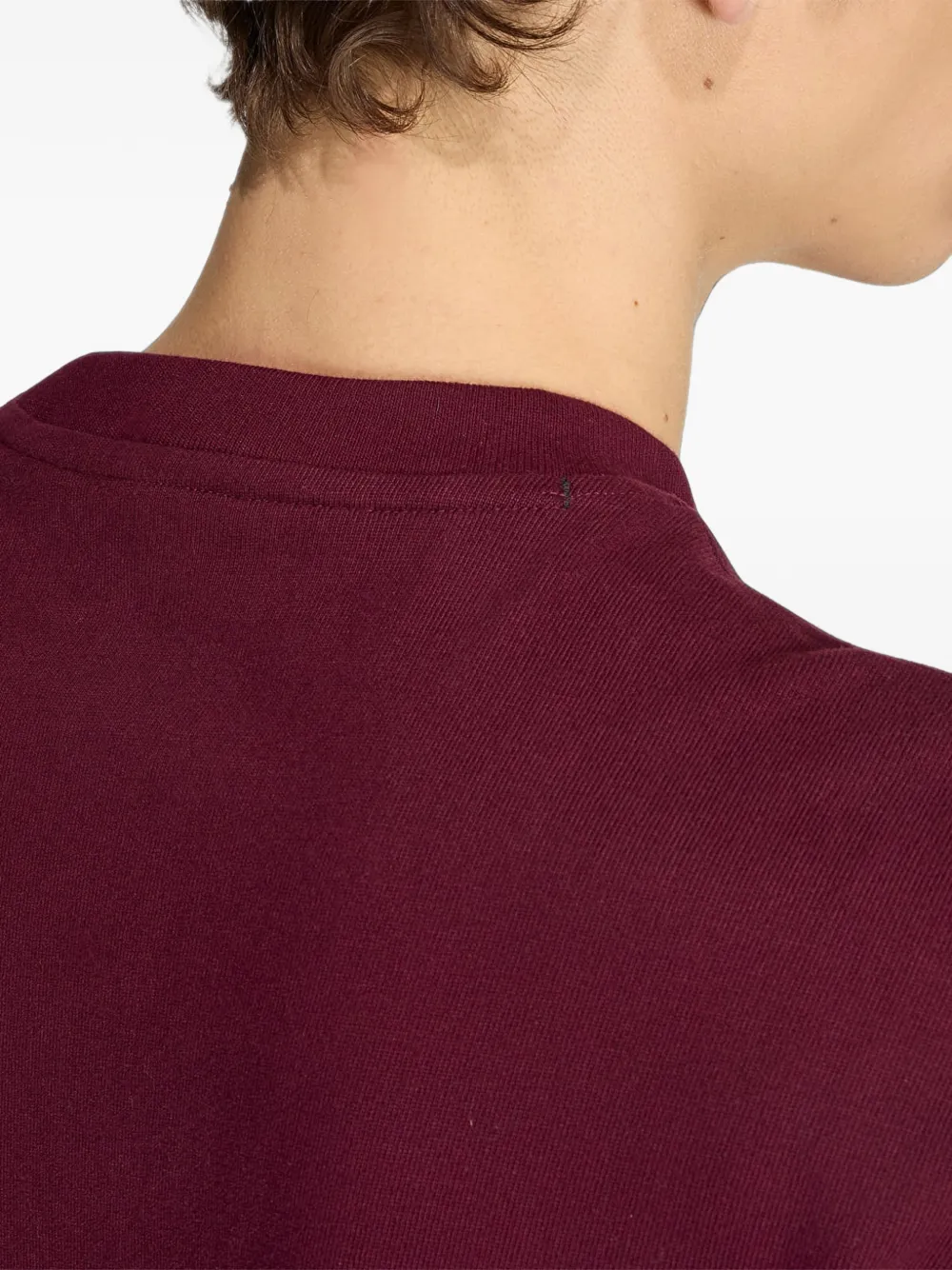 adidas Equipment logo-print T-shirt Rood