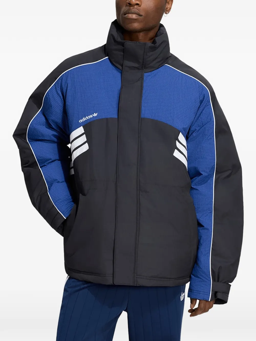 adidas Cutline oversized jacket - Schwarz