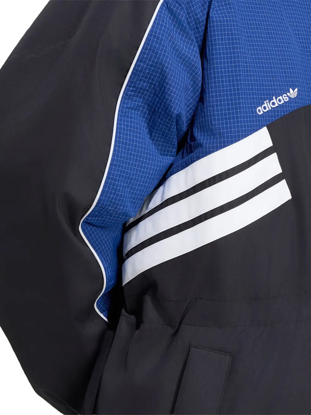 adidas Cutline oversized jacket Zwart