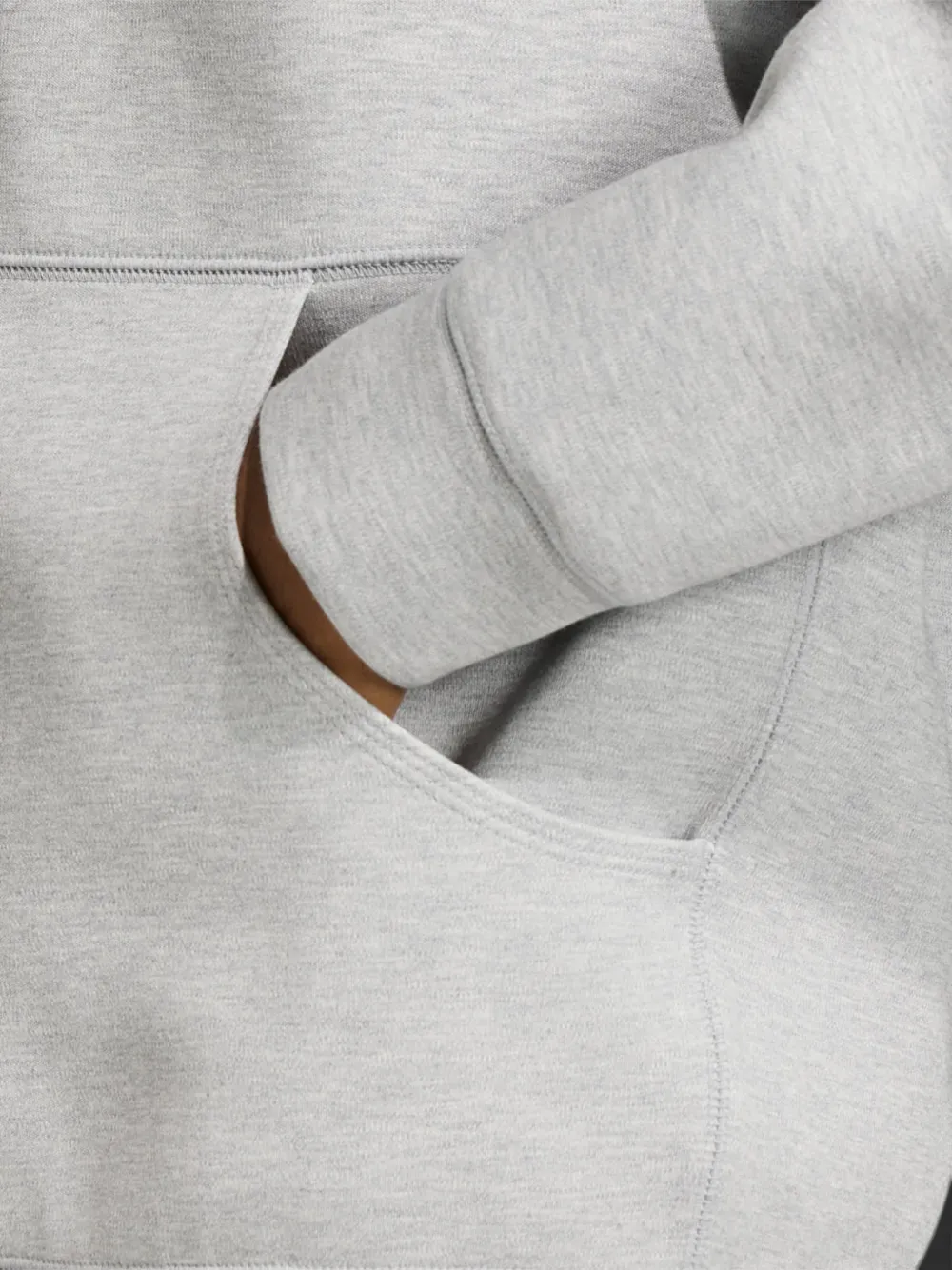 adidas Spacer zip-up hoodie Grijs