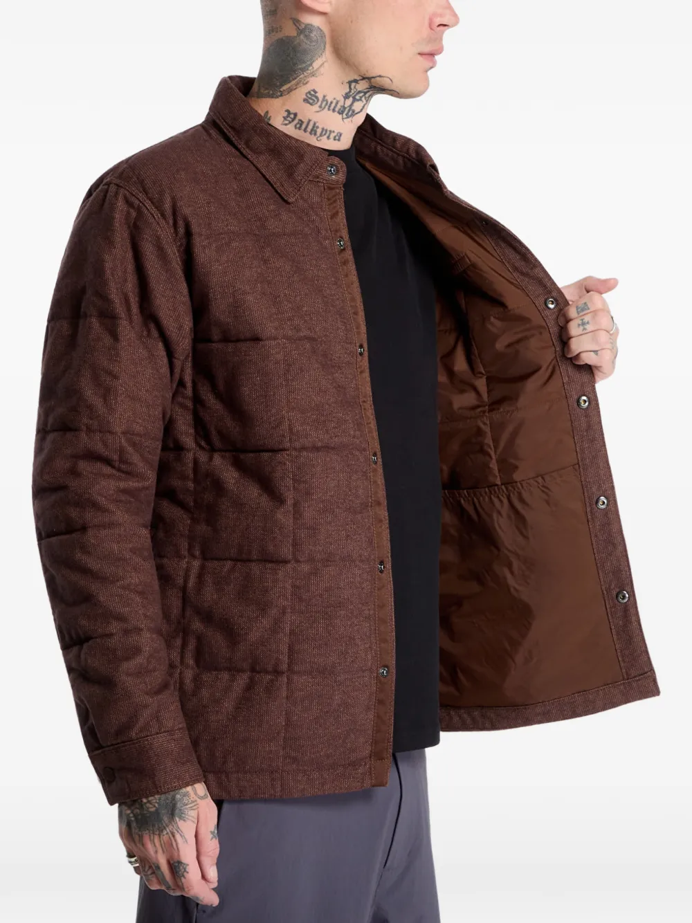 Columbia Landroamer II gewatteerd shirtjack Bruin