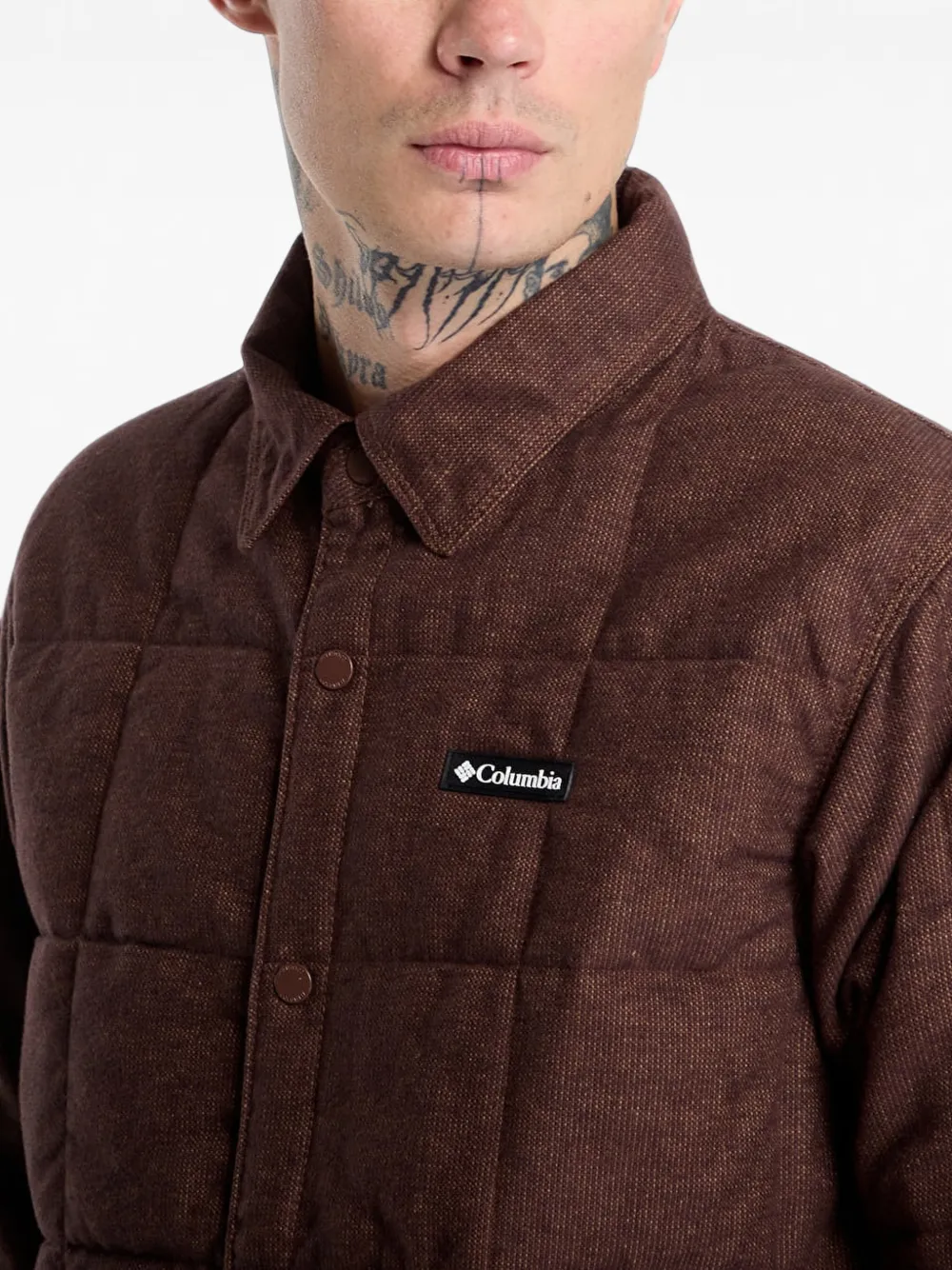 Columbia Landroamer II gewatteerd shirtjack Bruin