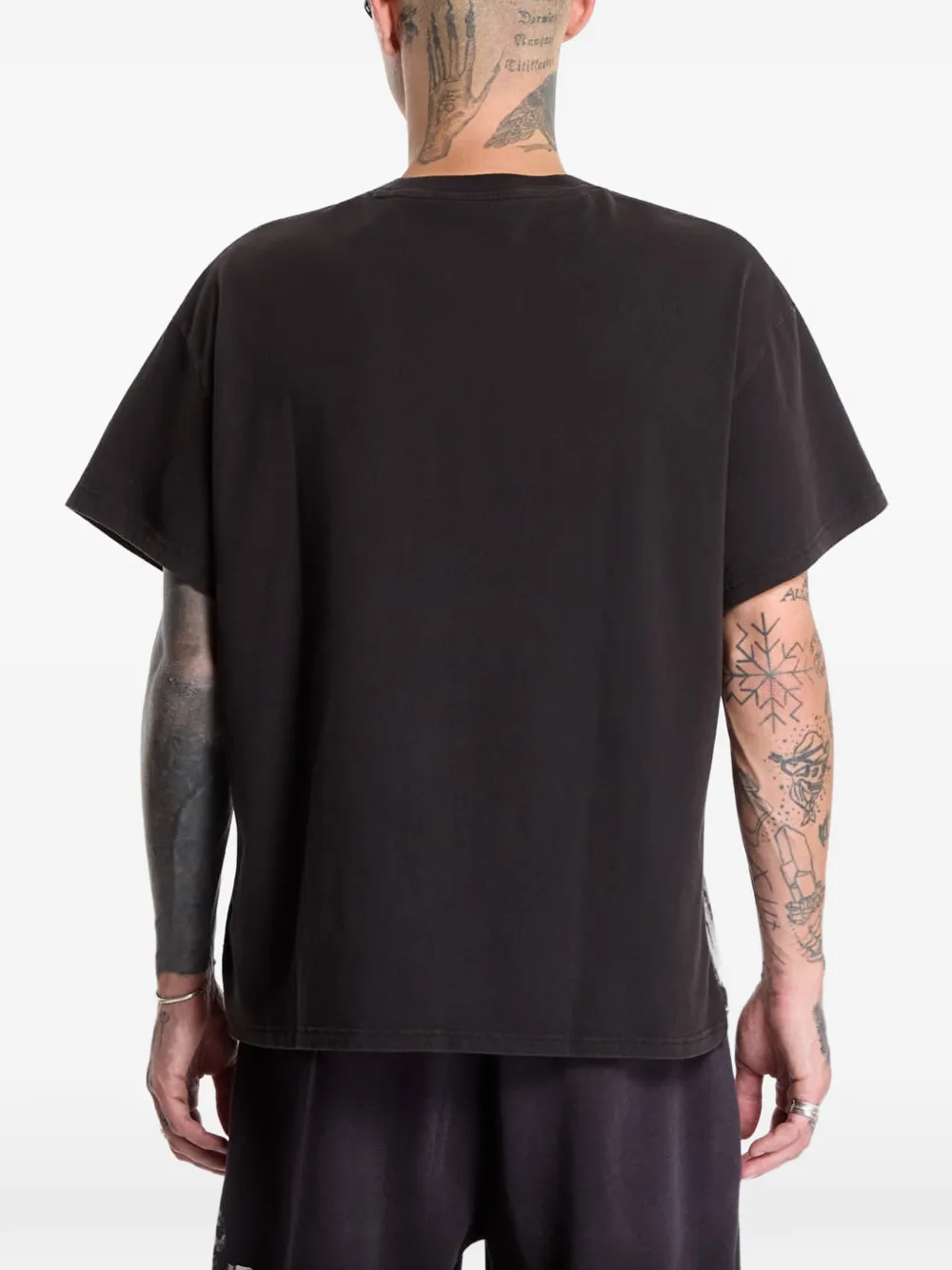 PUMA Memory Lane oversized T-shirt Zwart
