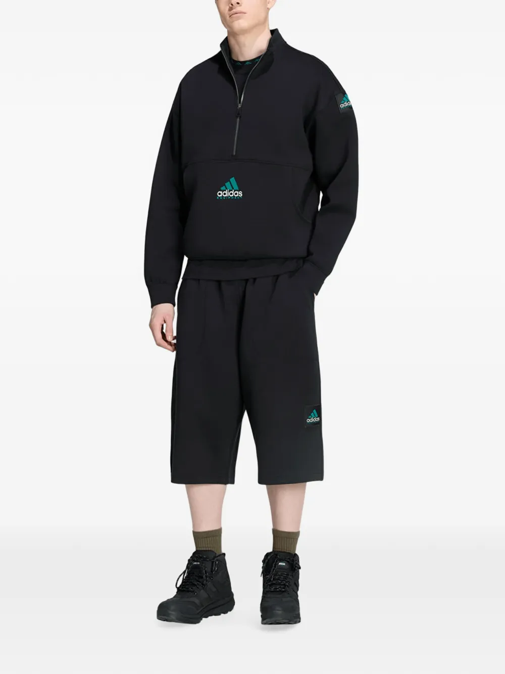 adidas Equipment Spacer half-zip sweatshirt