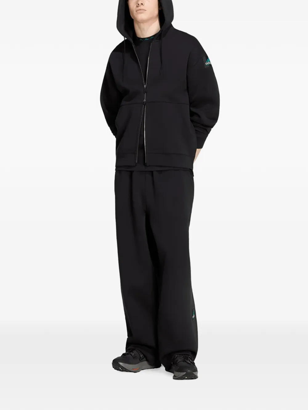 adidas Equipment Spacer logo-patch track pants Zwart
