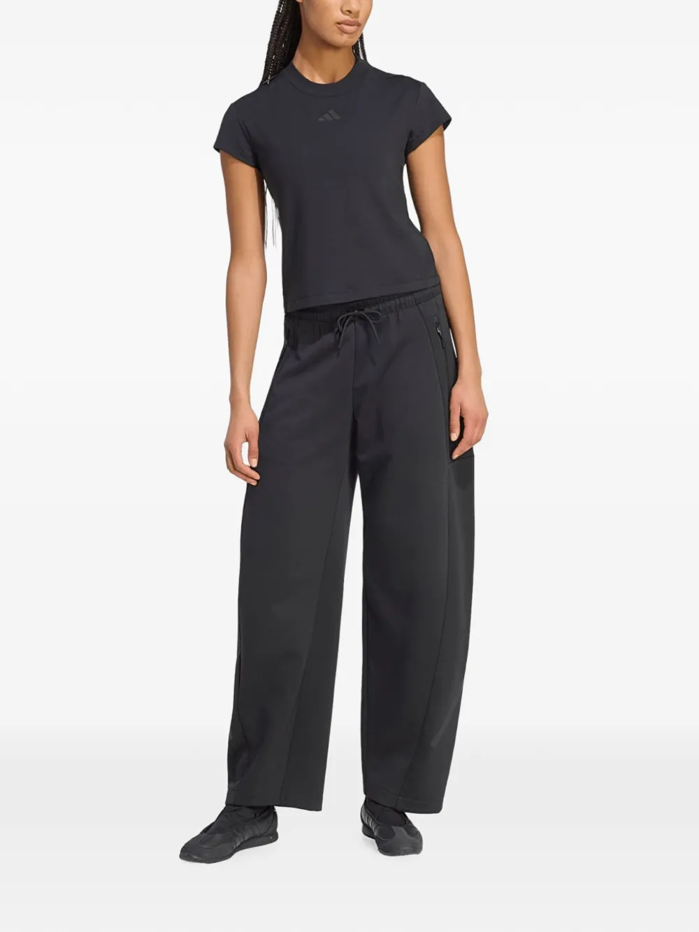 adidas Z.N.E. wide pants Zwart
