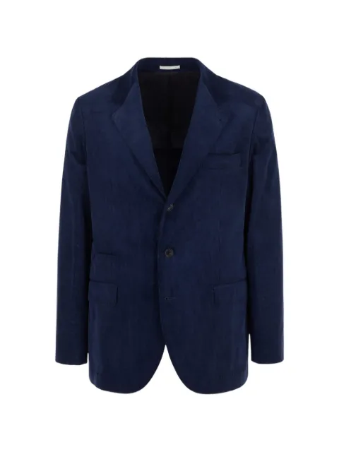 Brunello Cucinelli corduroy single-breasted blazer