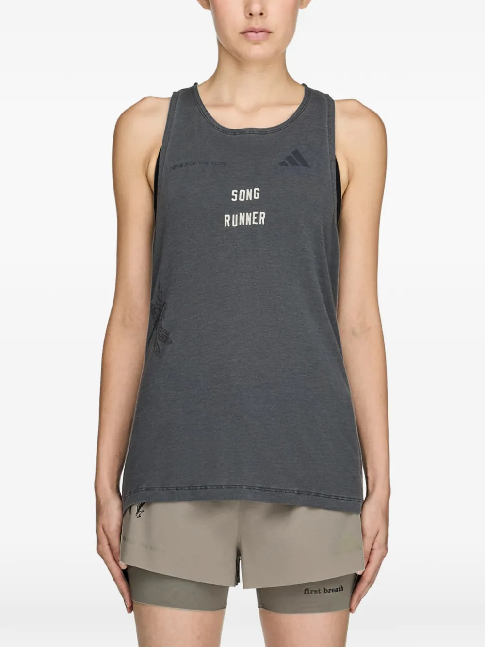 adidas x Song For The Mute logo-print tank top - Gris adidas x Song For The Mute logo-print tank top - Gris
