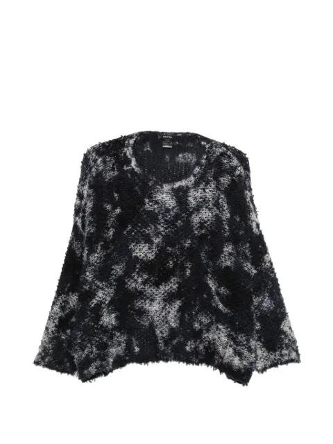 Avant Toi bouclé tie-dye sweater