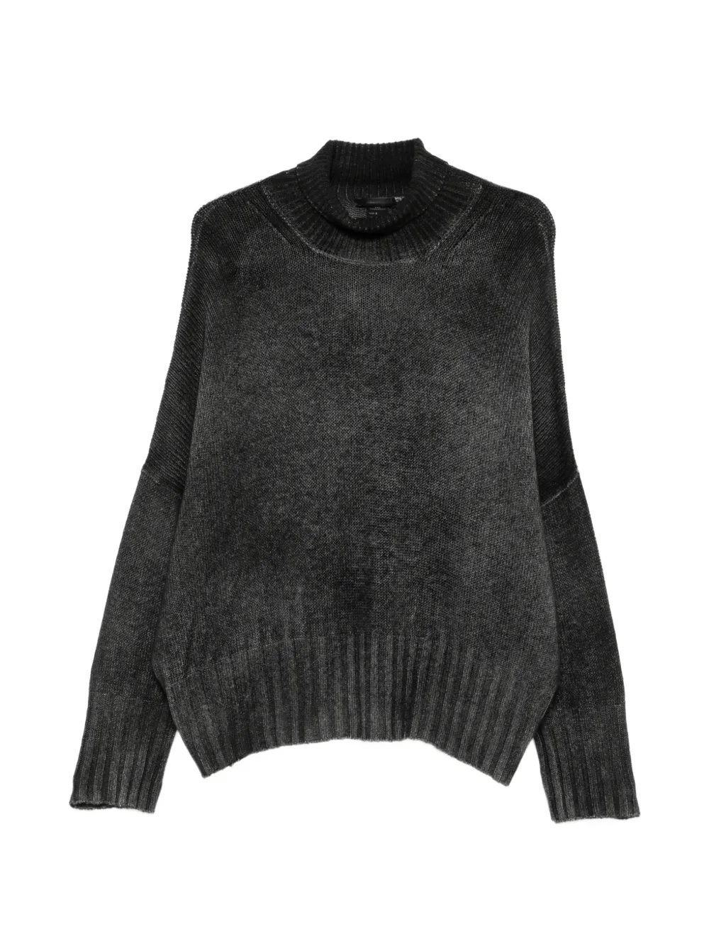 Avant Toi roll-neck ribbed-trim sweater - Black