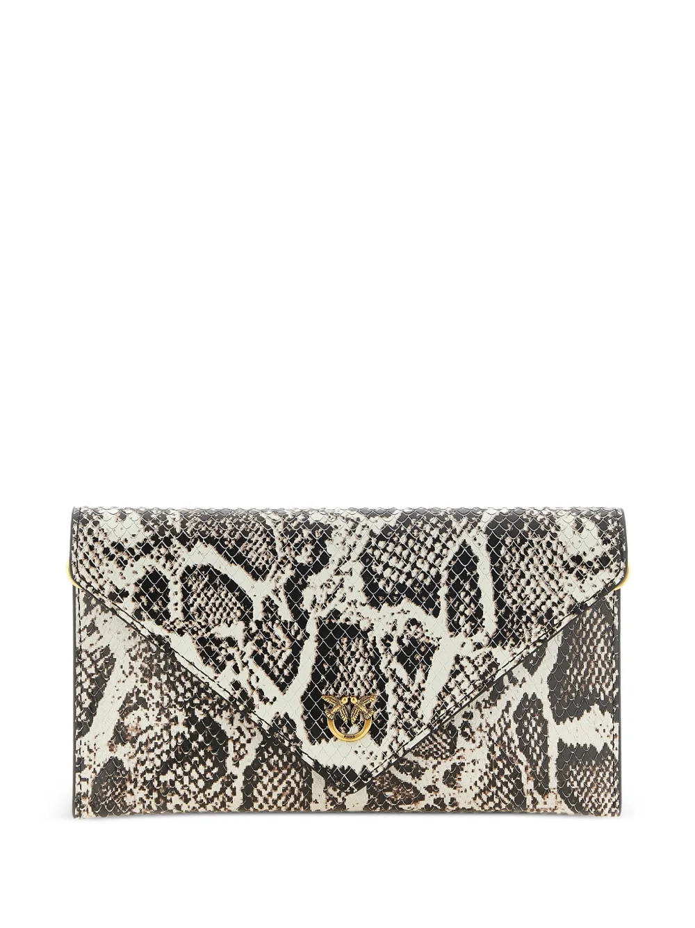 PINKO Love Birds mini clutch - Toni neutri