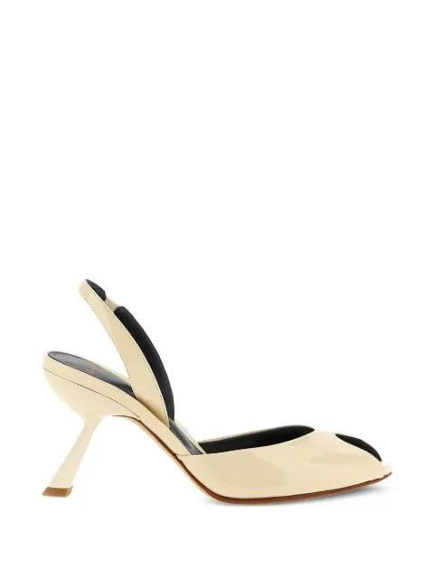 Alexandre Birman Miranda patent leather slingback pumps