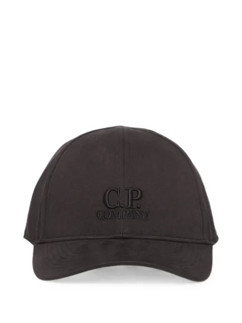 C.P. Company logo-embroidered gabardine cap