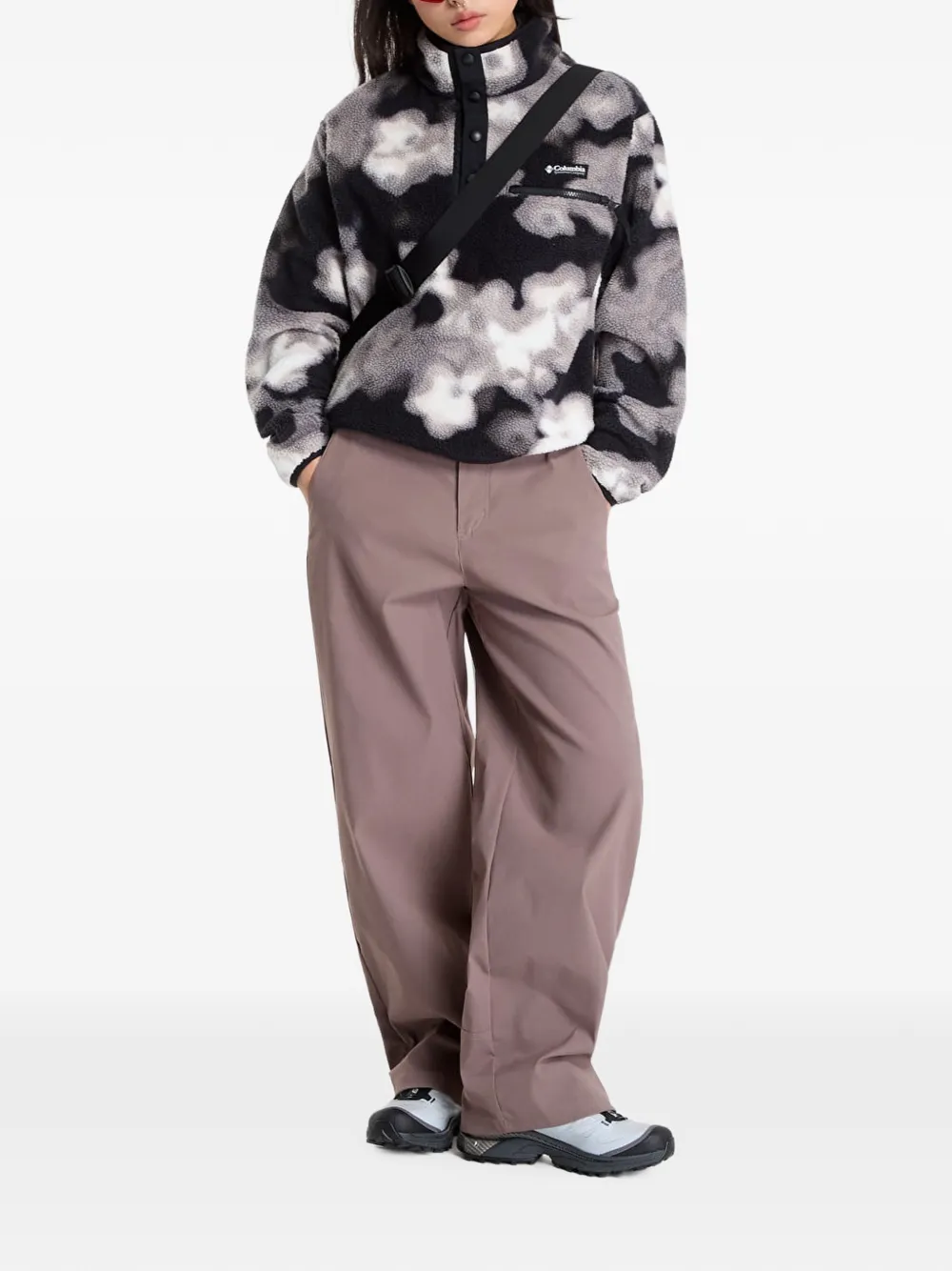 Columbia ROC Tech straight broek Bruin